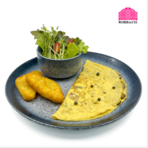 Onion & Mushroom Omelette อมเลท อันเนี่ยน กับ เห็ด