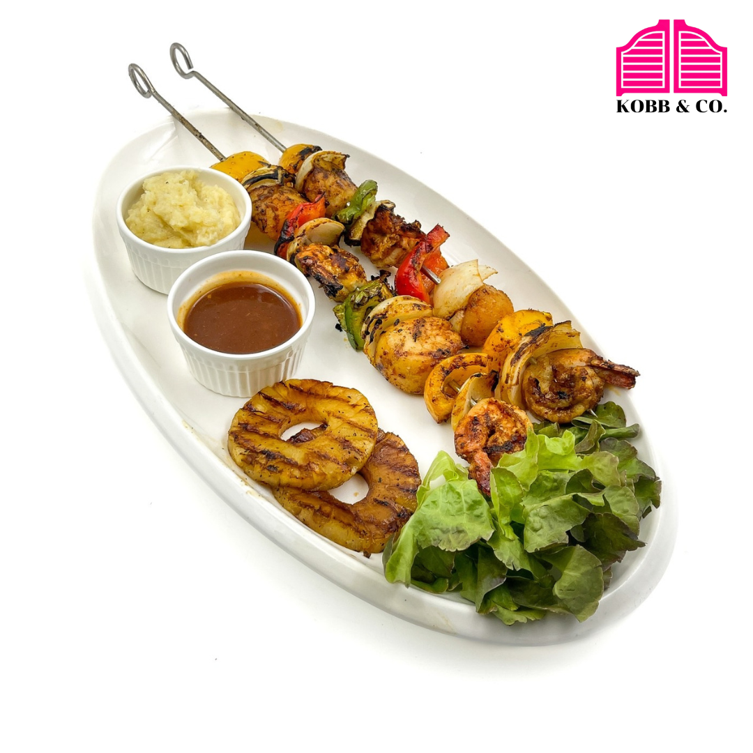Mixed Skewer Plate (รวมมิตร สกวีเวอร์ จาน)