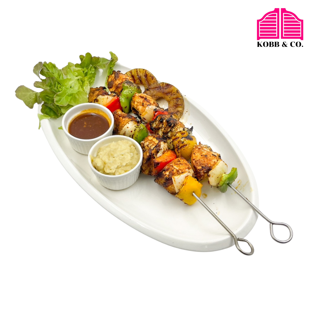 Pork Skewer Plate (หมู สกวีเวอร์ จาน)