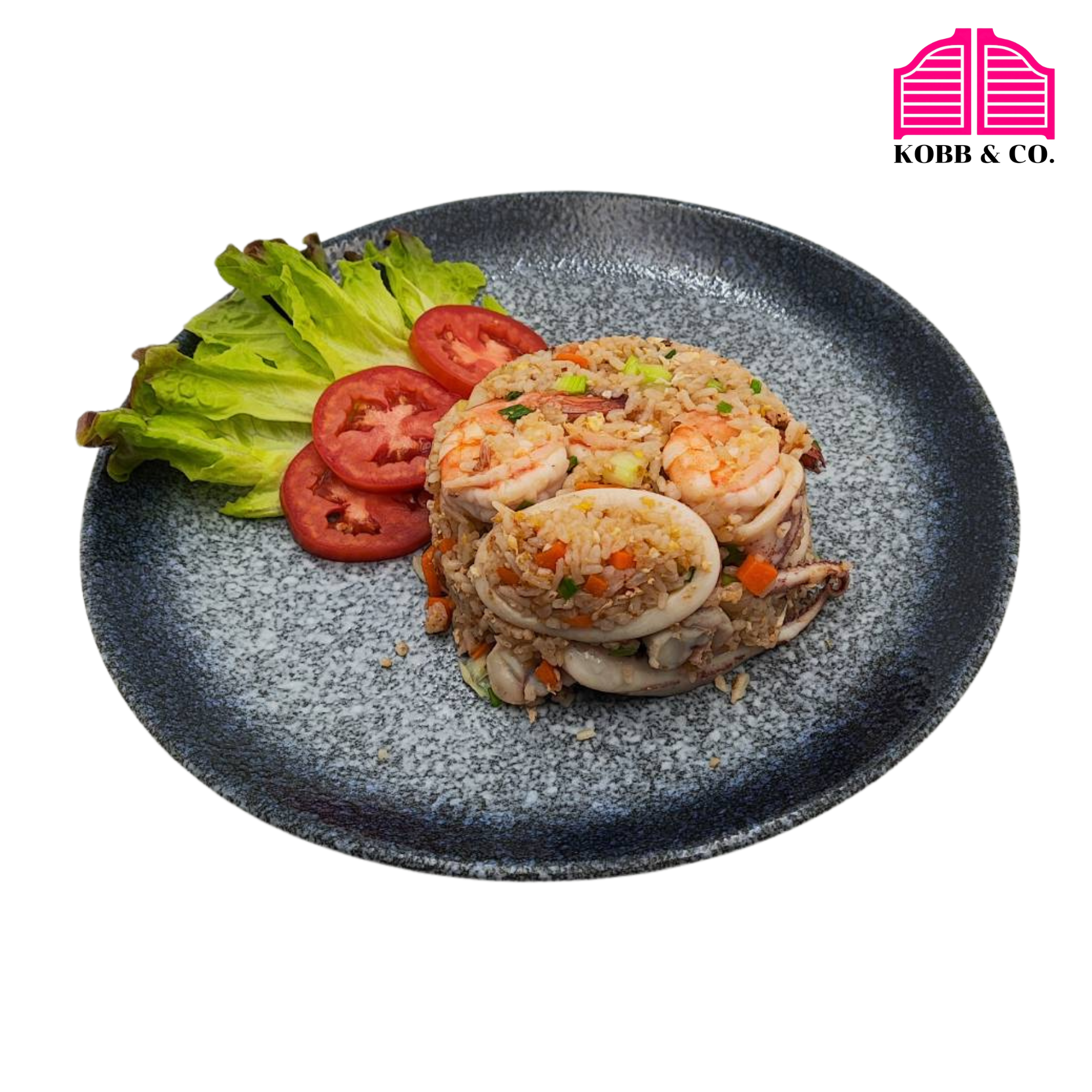 ข้าวผัดทะเล (Seafood fried rice)