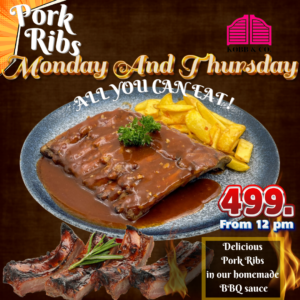 Pork Ribs - All Can Eat ซี่โครงหมู - กินได้ทุกอย่าง