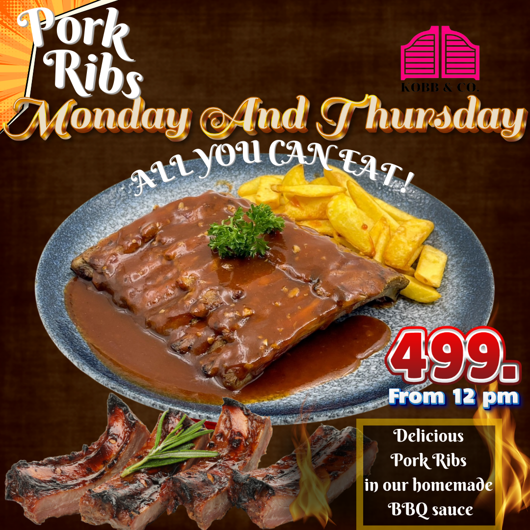 Pork Ribs - All Can Eat ซี่โครงหมู - กินได้ทุกอย่าง