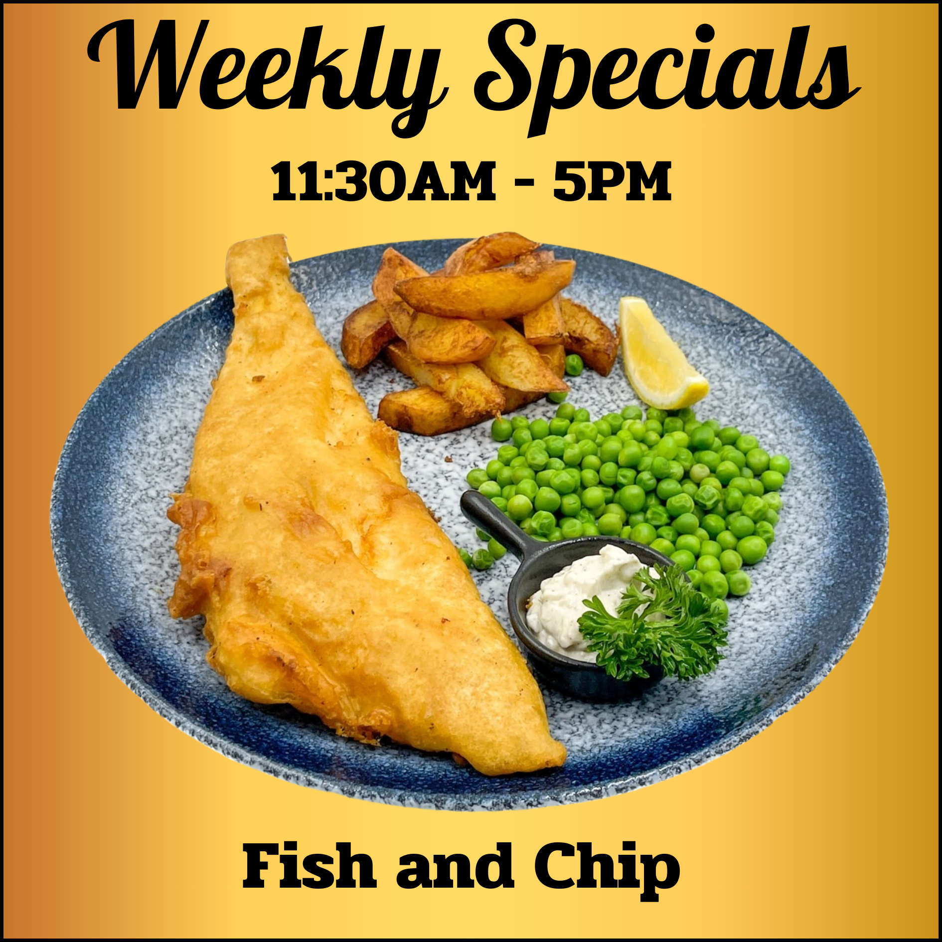 Weekly Fish & Chips - Haddock