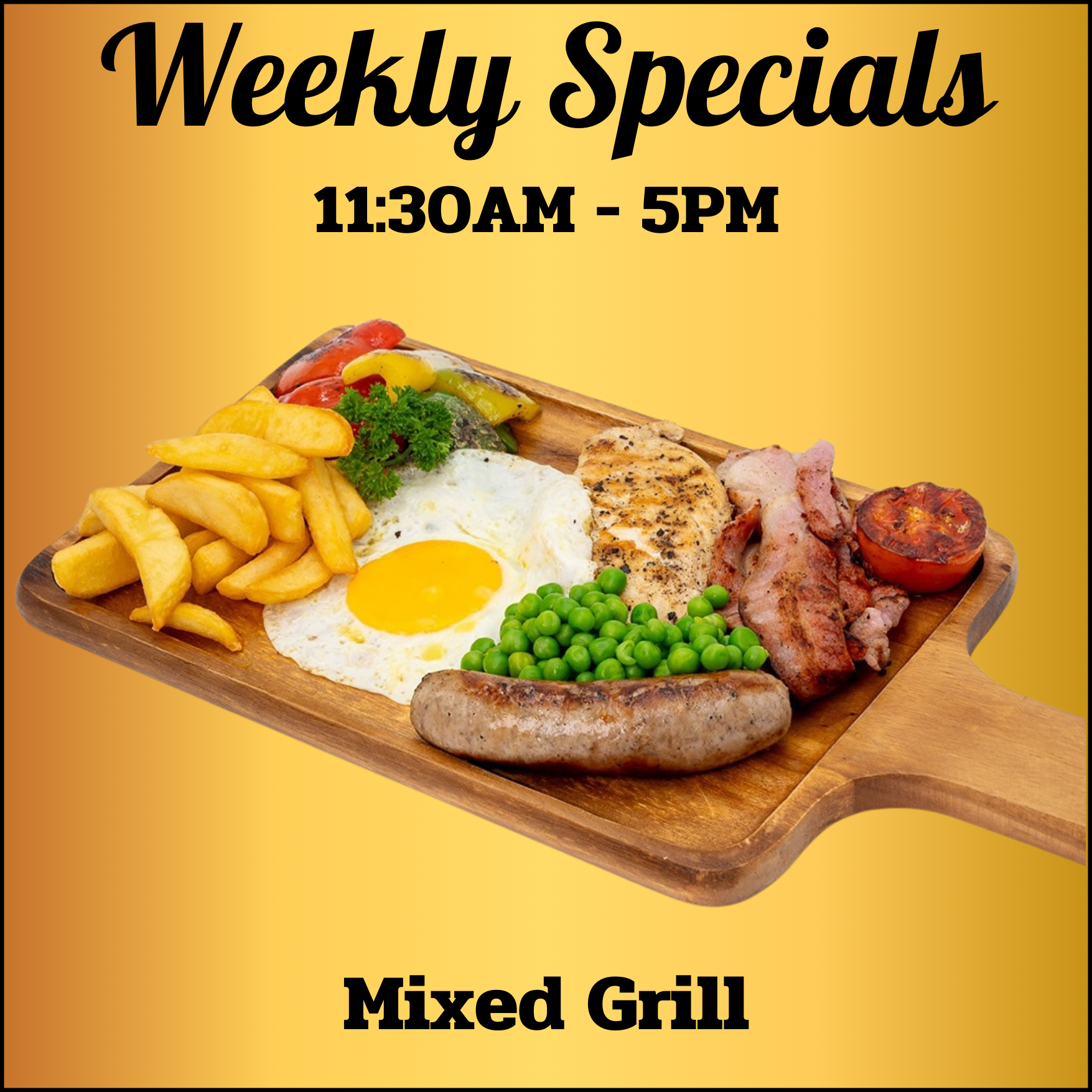 Weekly Mixed Grill