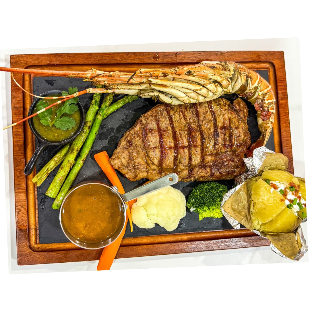 Surf & Turf Steak Premium (เซิร์ฟ แอนด์ เทิร์ฟ สเต็ก)