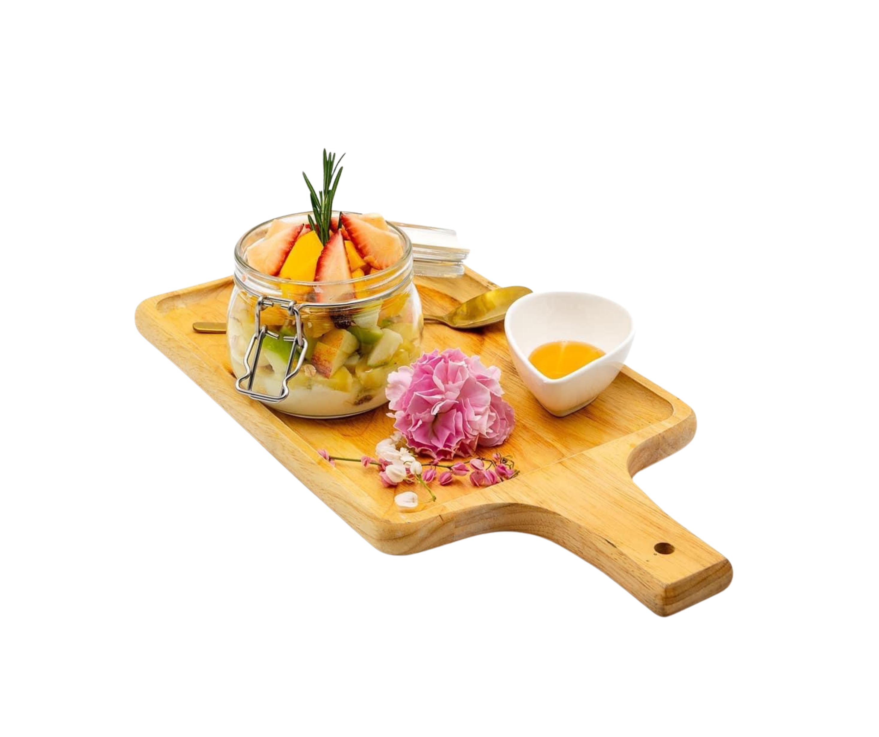 Banana Muesli Yoghurt (โยเกิร์ตมูสลี่กล้วย)