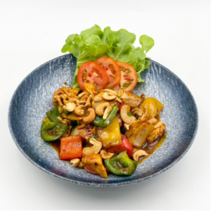 ไก่ผัดเม็ดมะม่วง (Chicken Cashew Nuts)