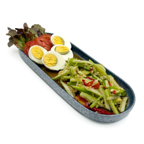 ตําแตง (Spicy Cucumber Salad)