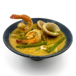 สุกี้ยากี้ ทะเล (Sukiyaki Prawn Seafood Soup or Dry)