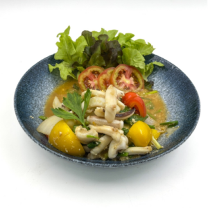 ปลาหมึกผัดไข่เค็ม (Squid Salted Eggs)