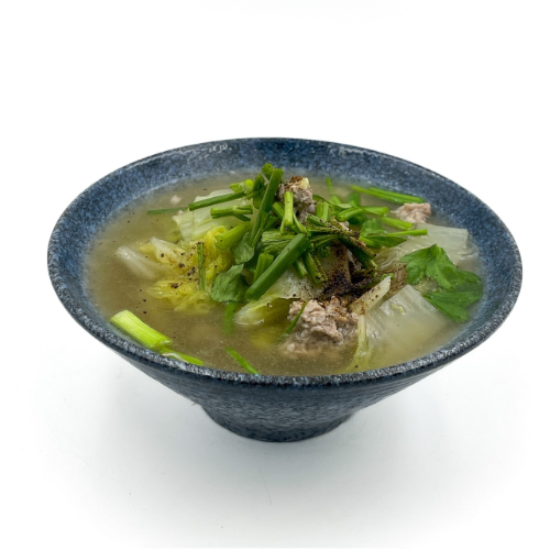 แกงจืดหมูสับ (Clear soup with Tofu & minced Pork)
