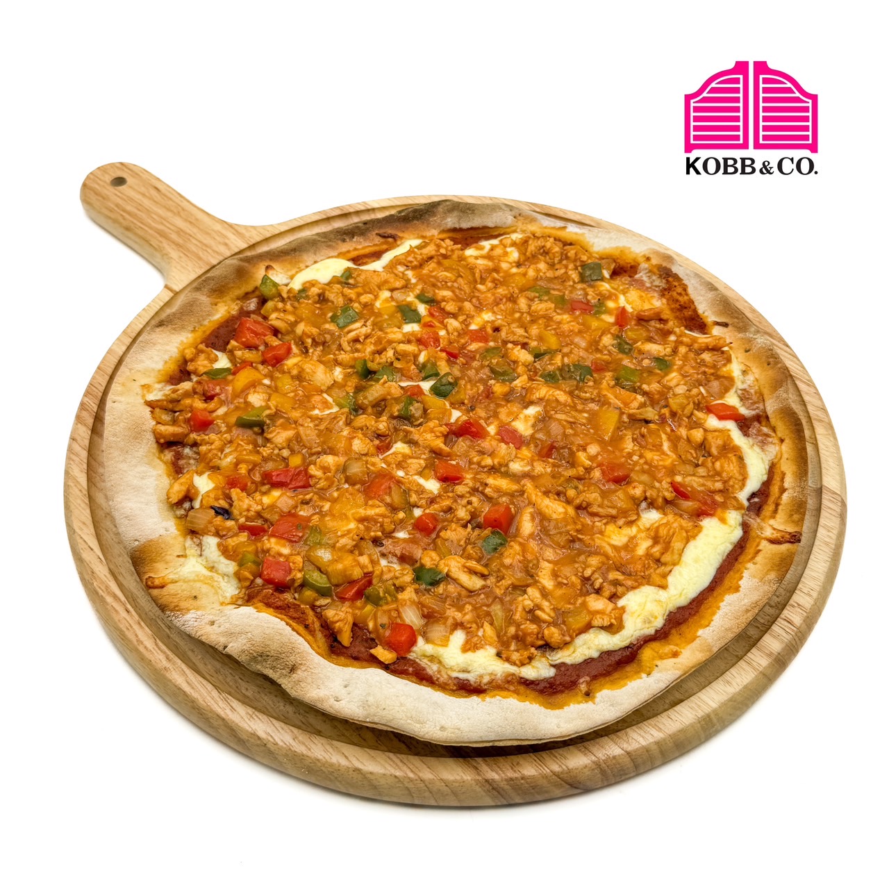 BBQ Chicken Pizza (บาร์บีคิว ไก่ พิซซ่า)