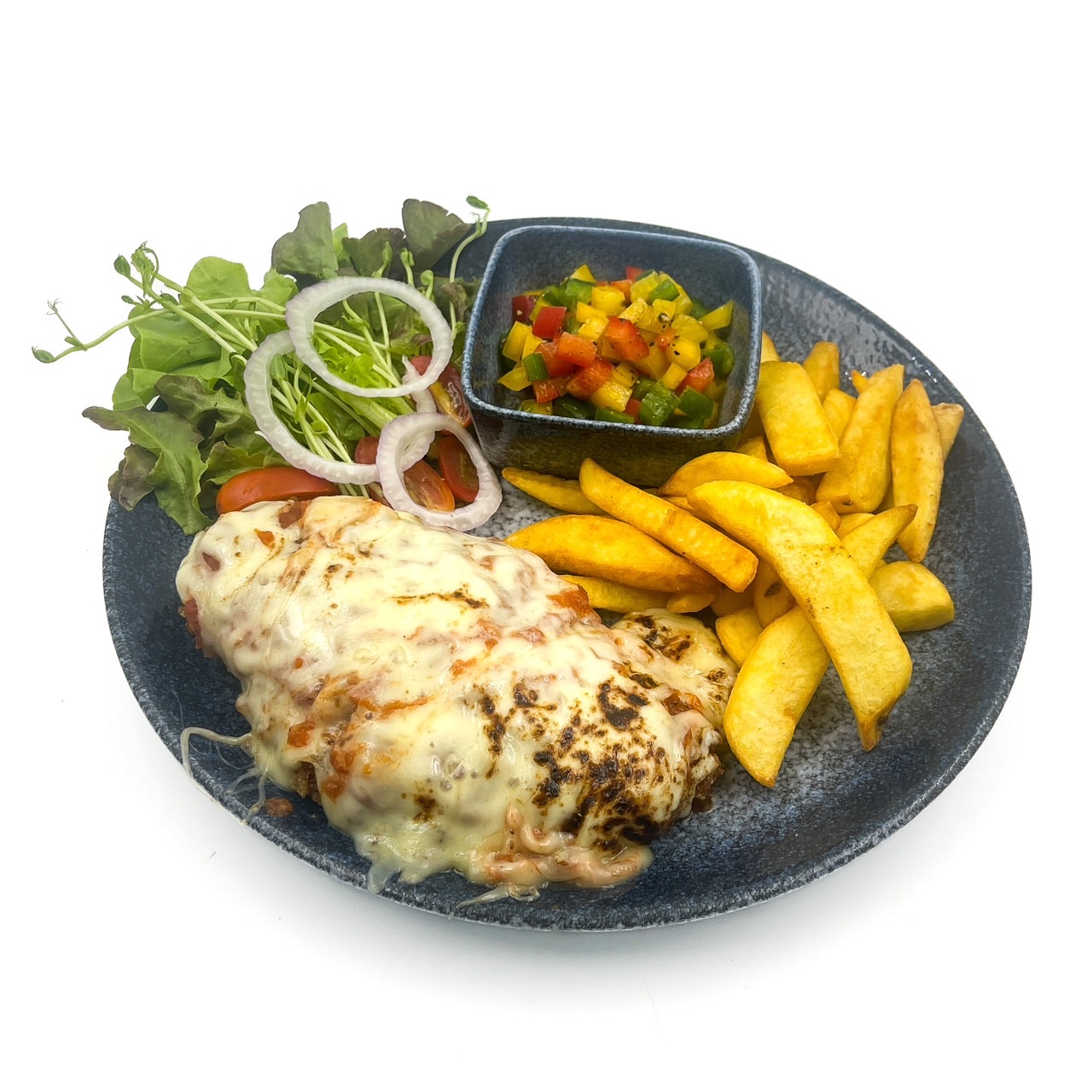 Chicken Parmigiana (เสต็กไก่ ปาร์มิเจียน่า )