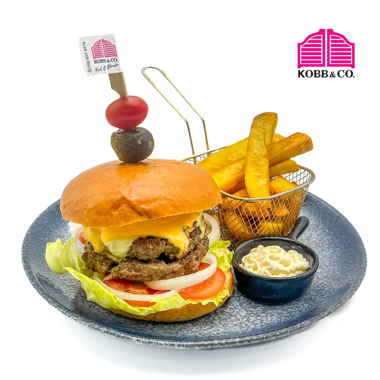 Double Cheese Burger (ดับเบิ้ลชีสเบอร์เกอร์)