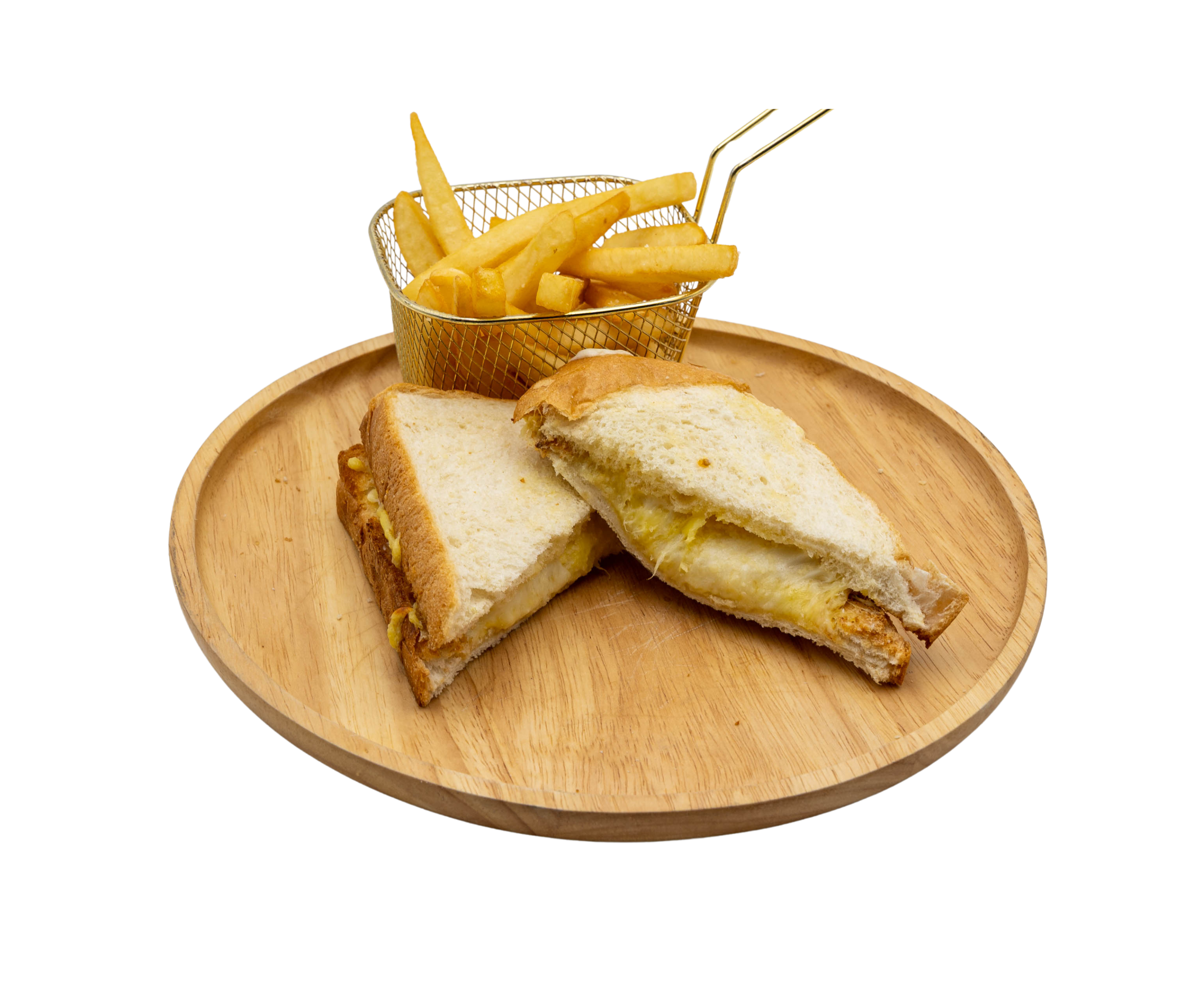 Grilled Cheese Toast (กริล ชีส โทส ขนมปังปิ้ง ใส่ชีส)