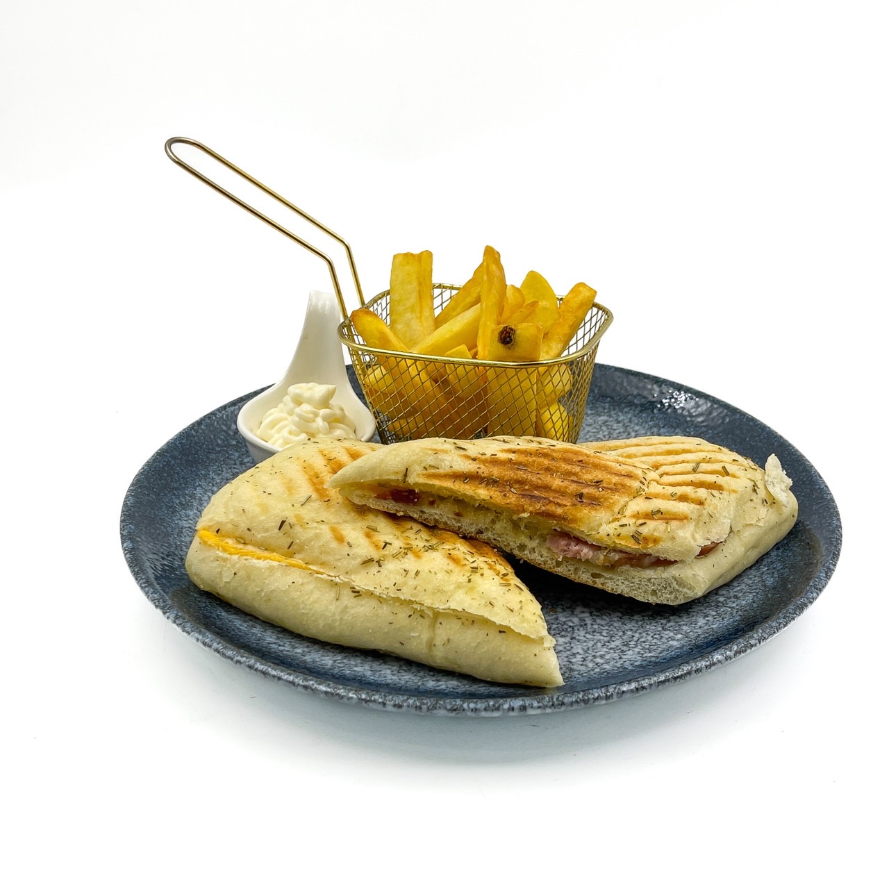Ham & Cheese Panini (แฮมชีสพานินี่)
