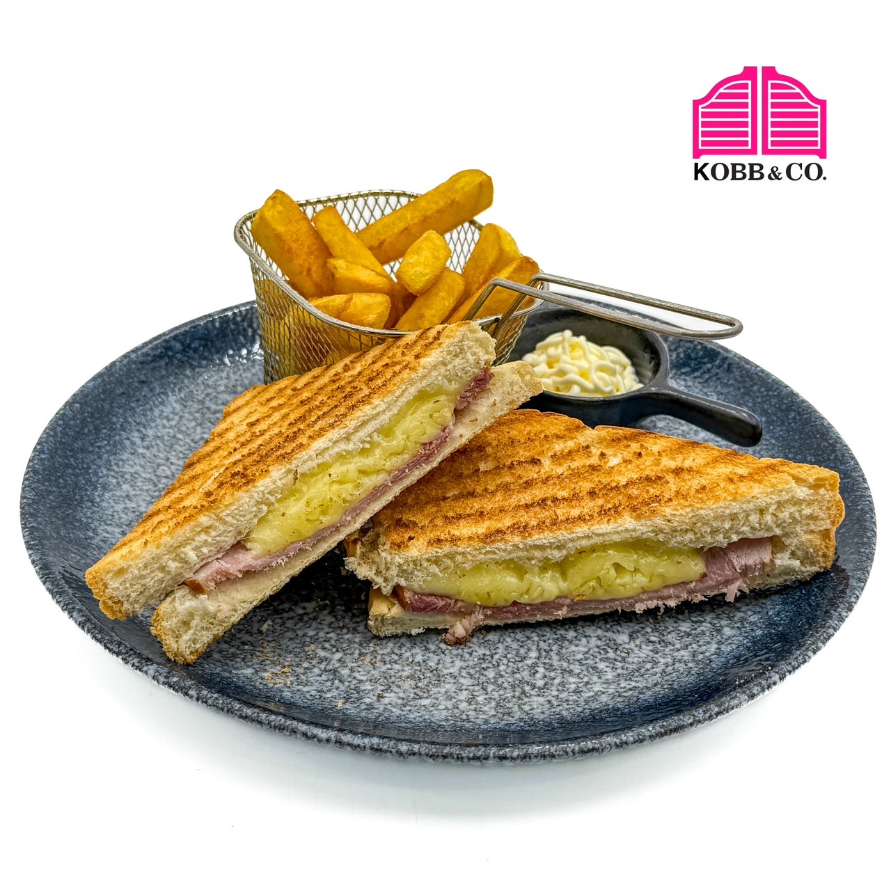 Ham & Cheese Toasted Sandwich (แซนวิช แฮมแอนชีส โทส)