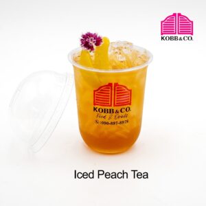 Iced Peach Tea ไอซ์ พีช ชาเย็น