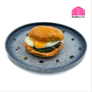 Salmon Spinach & Egg Roll (ซอลม่อน สปินาส เอก โรล)