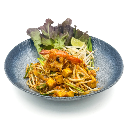 ผัดไทย หมู ไก่ (Pad Thai Pork Chicken)
