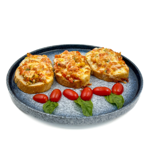 Bruschetta with CHEESE HOT (บรูทเชทต้า ชีส)