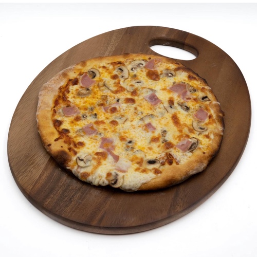 Ham & Mushroom Pizza (แฮม กับเห็ด พิซซ่า)