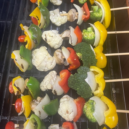 Grilled Vegetable Skewers