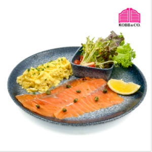 Salmon & Scrambled Egg (ซอลมอล สคามเบิ้ล เอก)