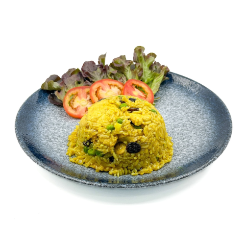 ข้าวผัด ใส่ผงกะหรี่ (Curry Fried Rice)