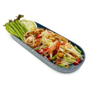 ส้มตําปูปลาร้า (Somtam Plala Crab Spicy Salad)